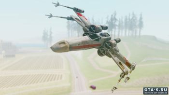 Star Wars Battlefront 1/2 X-Wing для GTA San Andreas