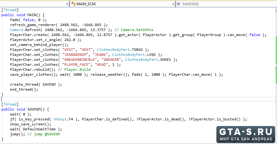 GTA Script Generator 3.1b